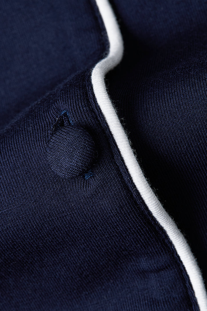 Langärmliges gestreiftes Pyjama-Oberteil