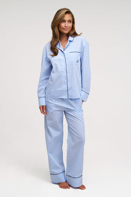 Nº 22 Rayure Bleu Clair