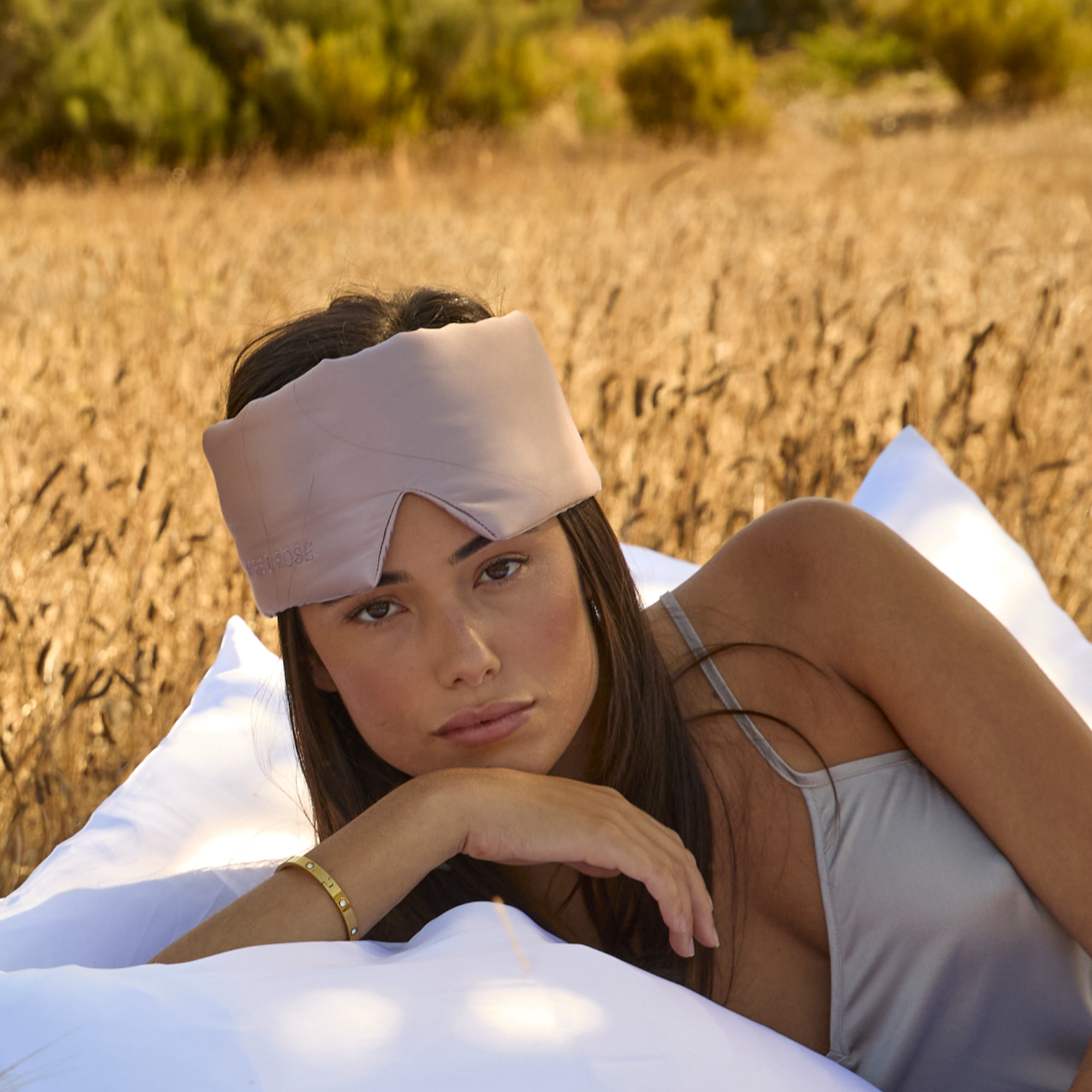 Silk Sleeping Mask - Pink | Luxury and Comfort | Dore and Rose – Dore & Rose