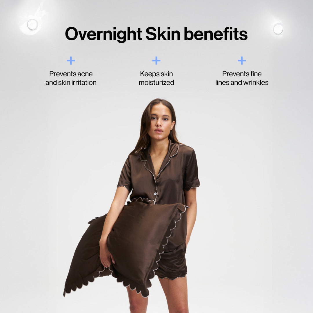 Scalloped Deep Sleep Bundle - Brown