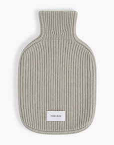 Cashmere Hot Water Bottle in Grey