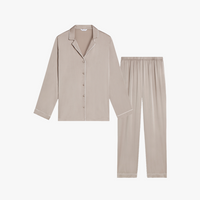 Long Premium Silk PJ Set