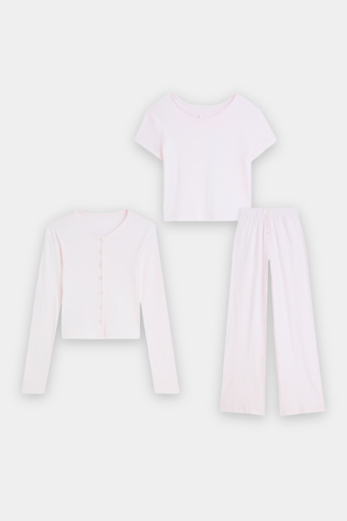 Pointelle Cardigan Bundle