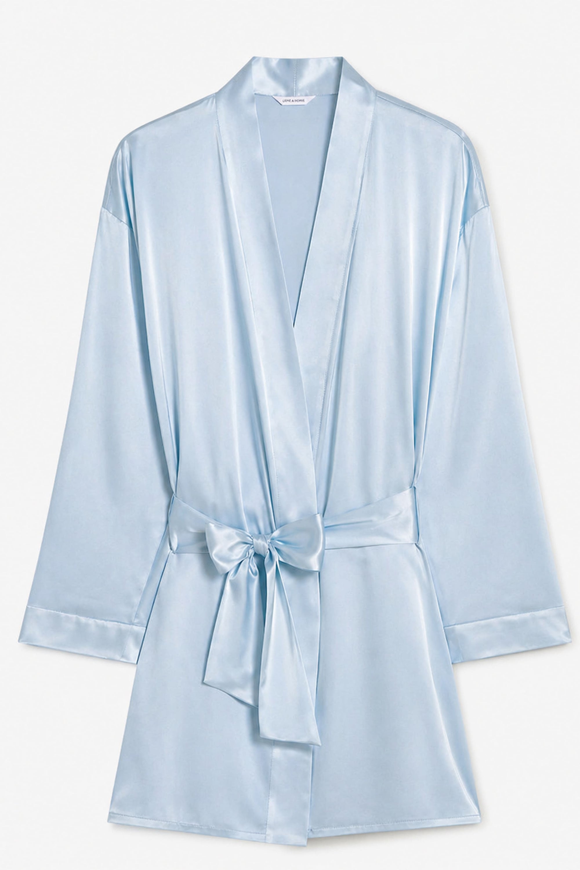 Short Silk Gown