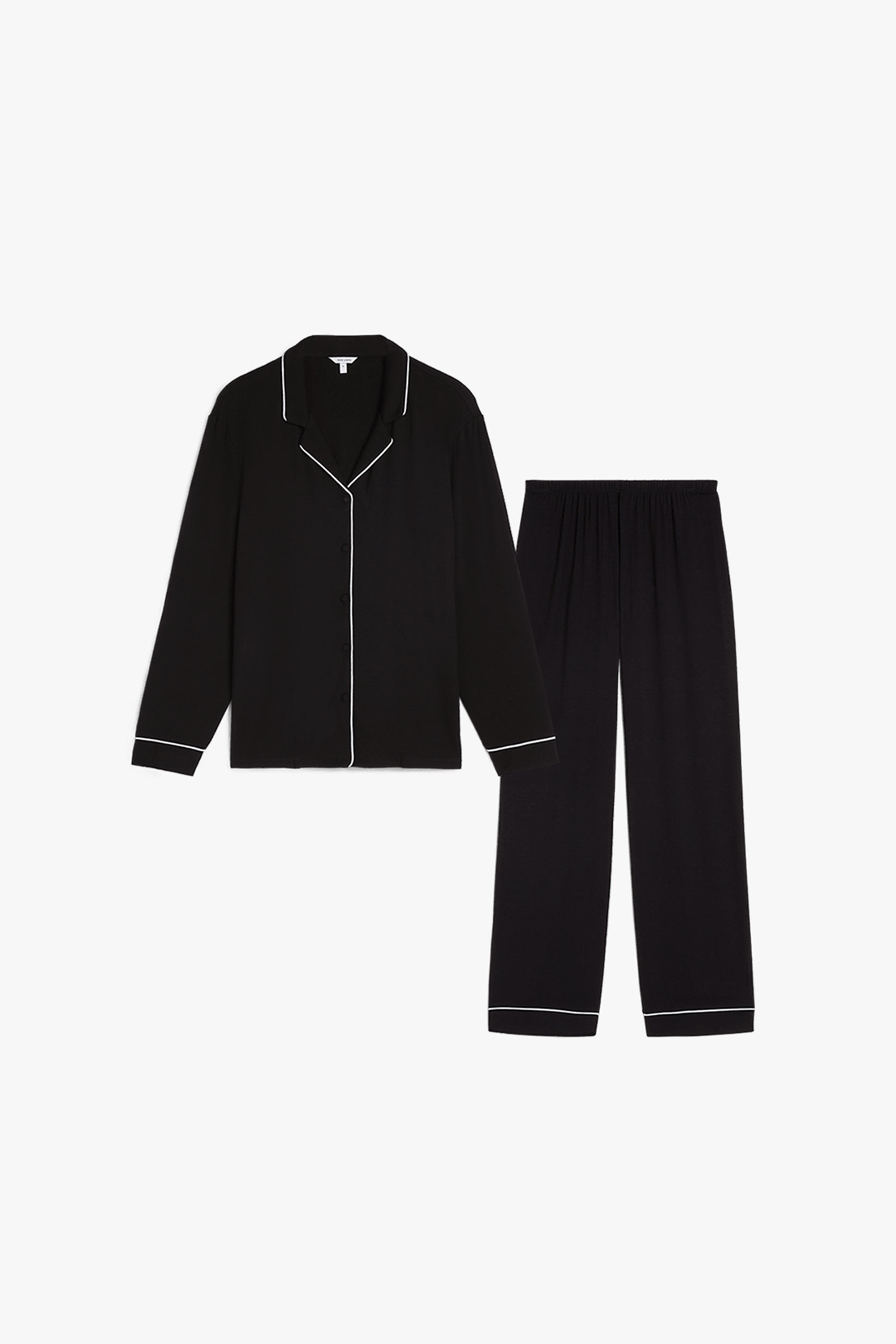 Langärmliges gestreiftes Pyjama-Oberteil