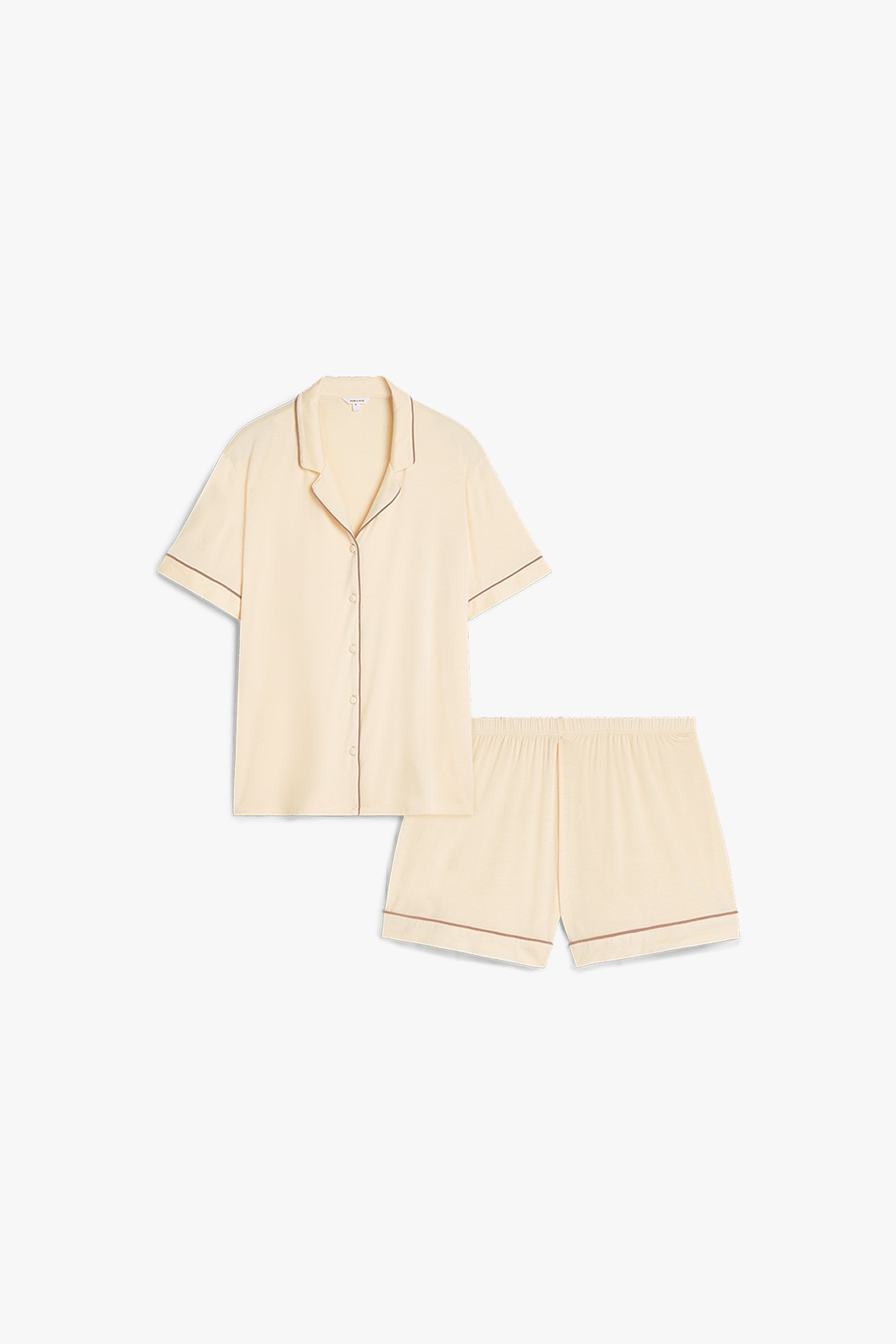 Langärmliges gestreiftes Pyjama-Oberteil