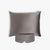 Gray Silk Sleeping Eye Mask and Gray Silk Pillowcase