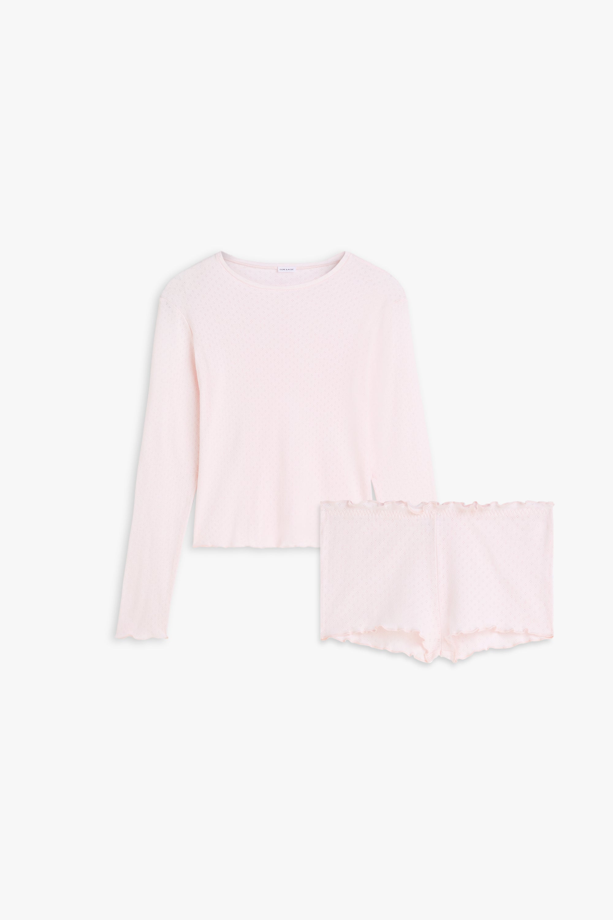 Pointelle Jersey Sleep Set