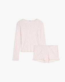Pointelle Jersey Sleep Set