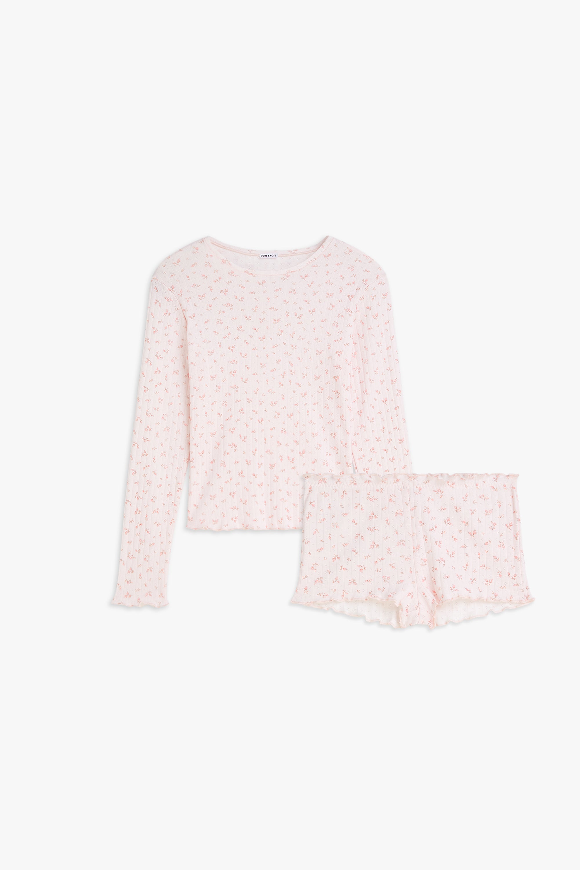 Pointelle Jersey Sleep Set