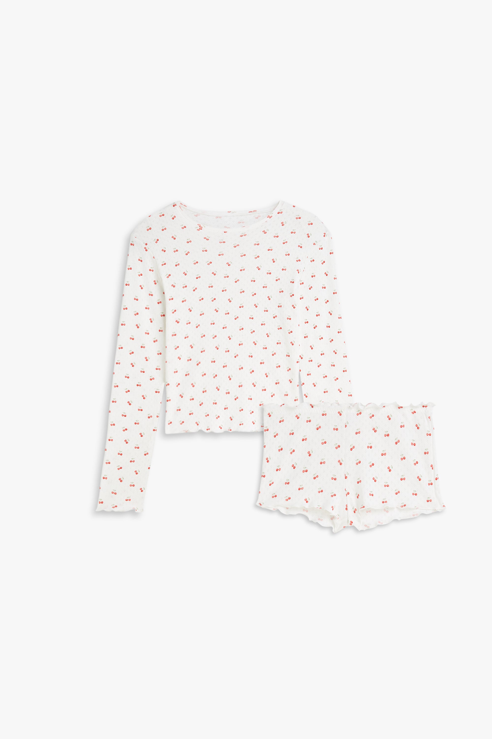 Pointelle Jersey Sleep Set