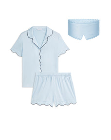 Scalloped Silk Bundle