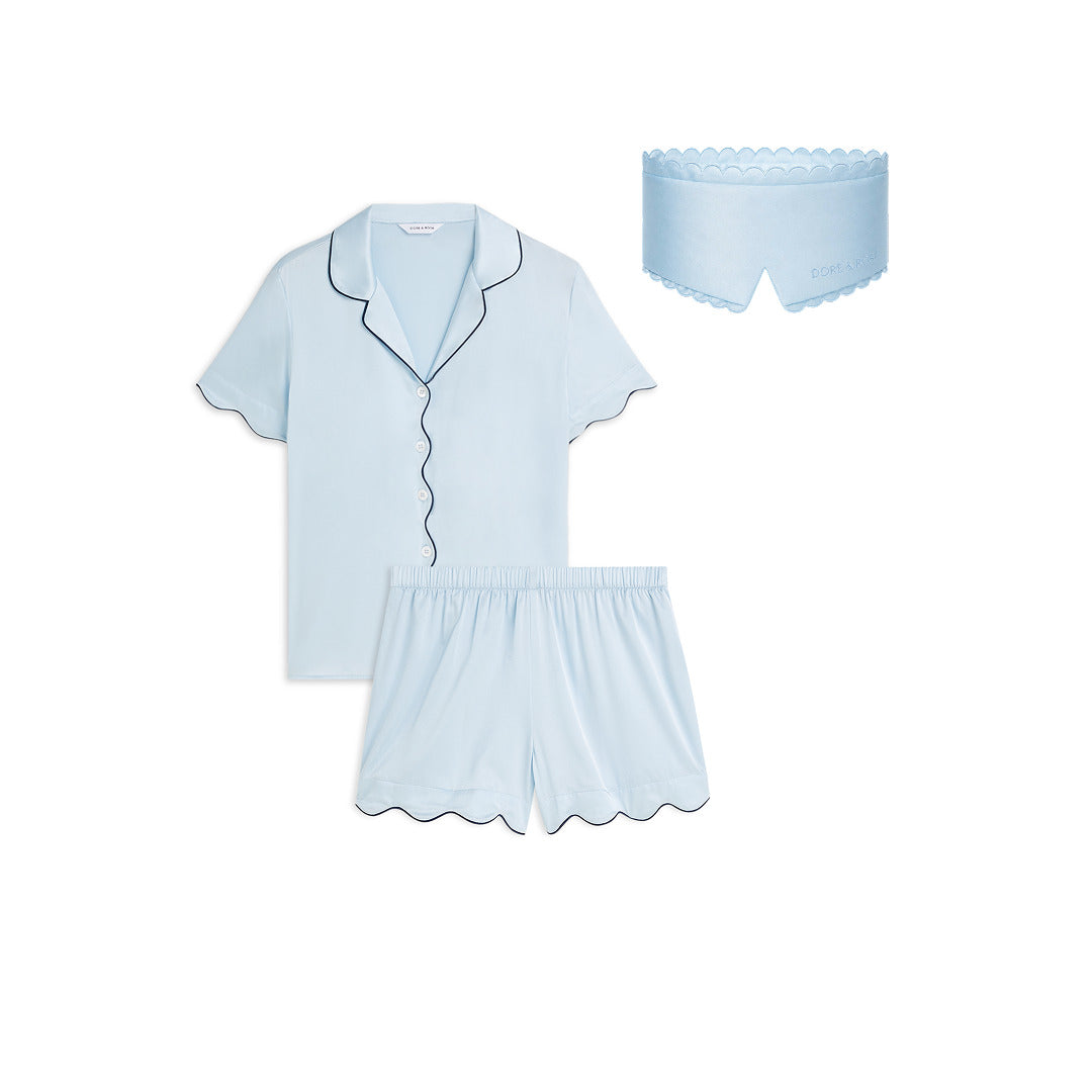 Scalloped Silk Bundle