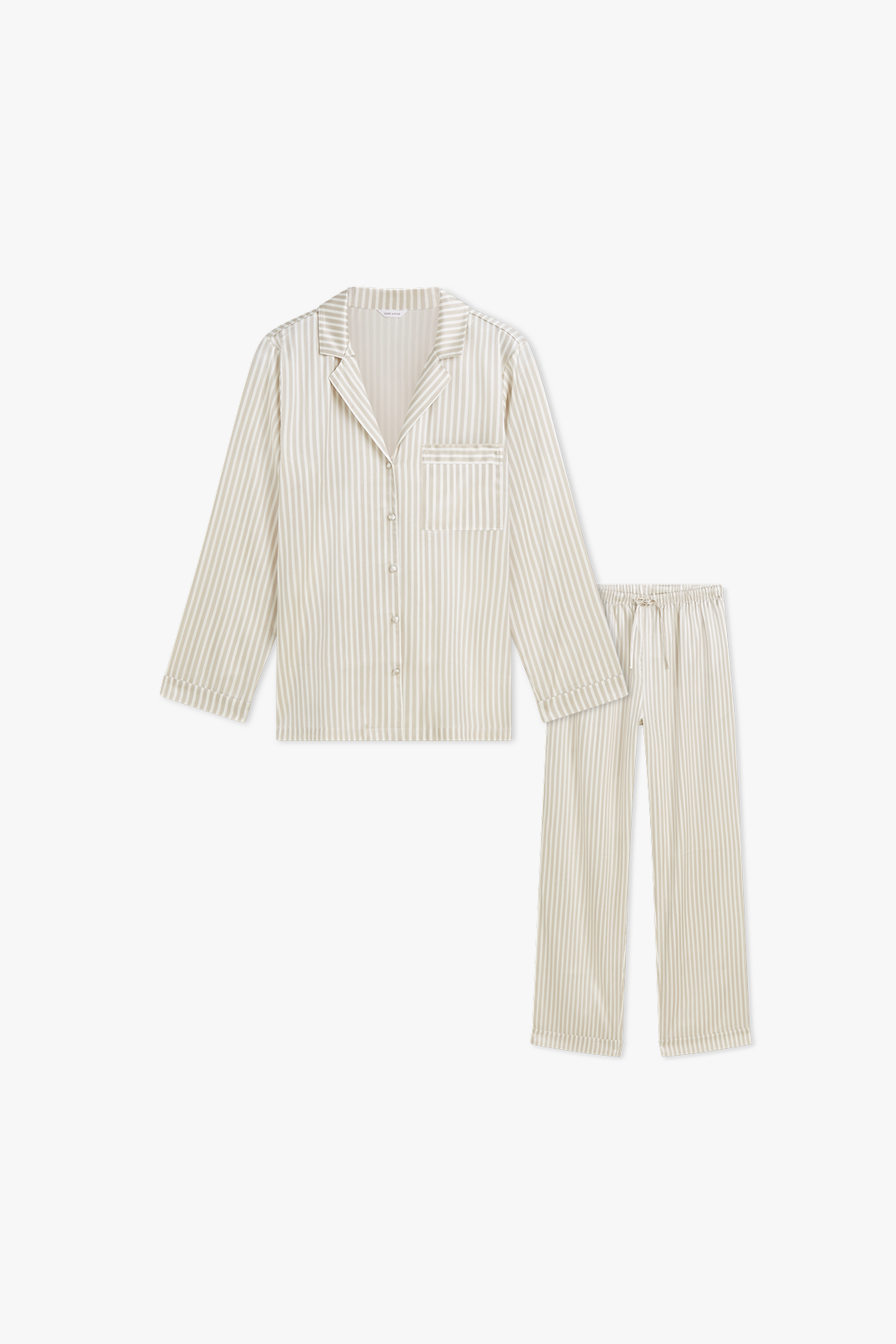 Long Premium Silk PJ Set