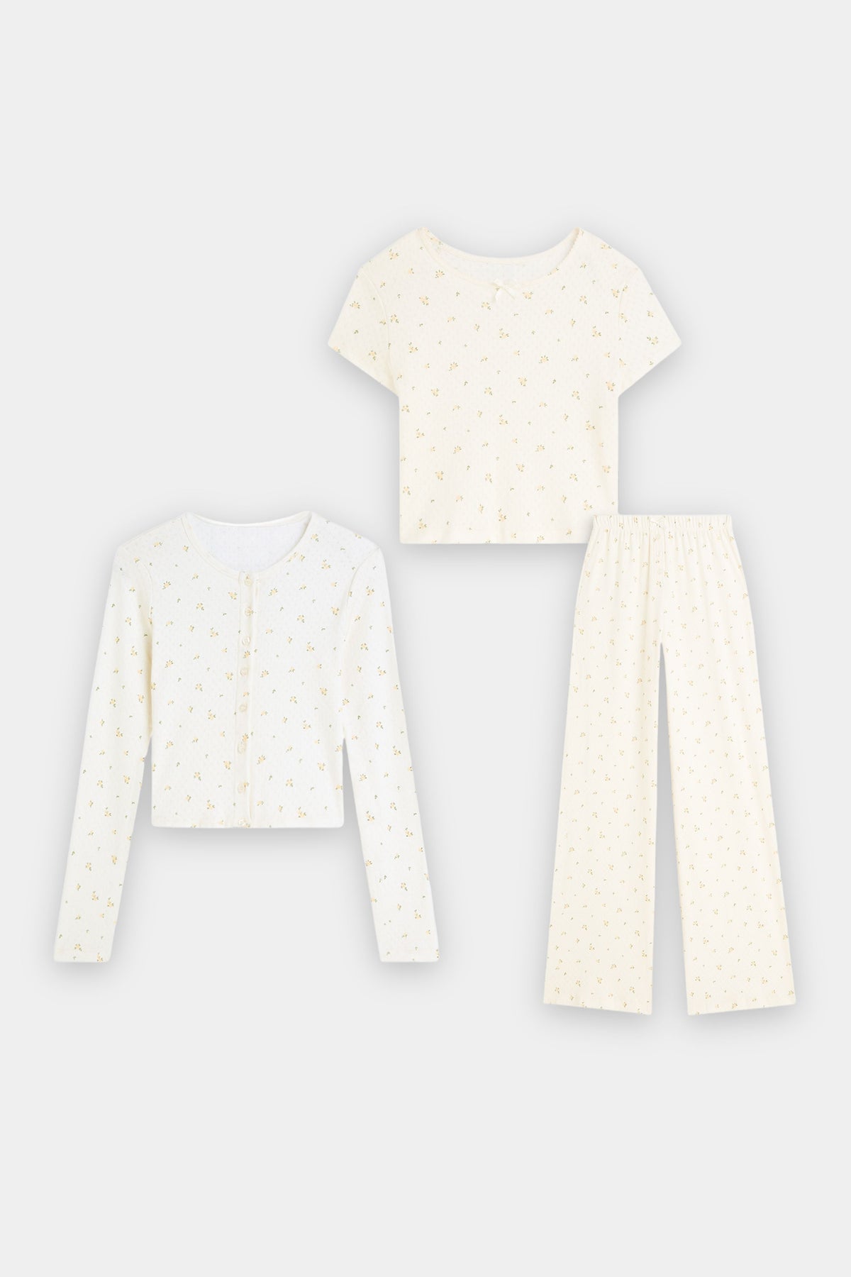 Pointelle Cardigan Bundle