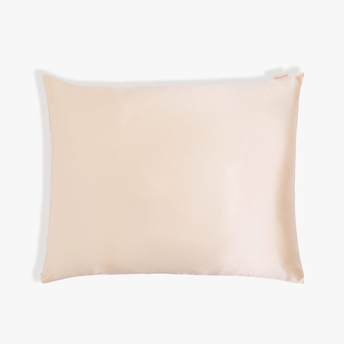 Silk Pillowcase from Dore and Rose in the color Champagne Beige