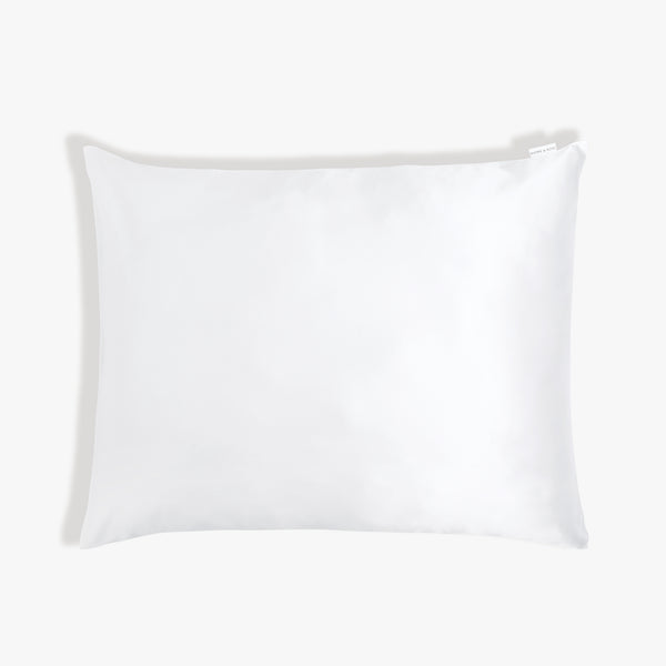 Silk Pillowcase from Dore and Rose in the color White