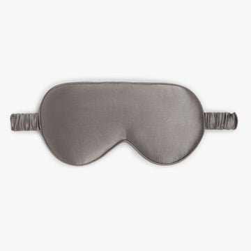 Premium Stretchable Silk Sleep Eye Mask from Dore & Rose in the color Gray