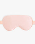 Premium Stretchable Silk Sleep Eye Mask from Dore & Rose in the color Pink