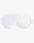 Premium Stretchable Silk Sleep Eye Mask from Dore & Rose in the color White