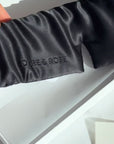 Unboxing video of the Dore and Rose Luxury Soft Silk Sleeping Eye Mask in the color Black