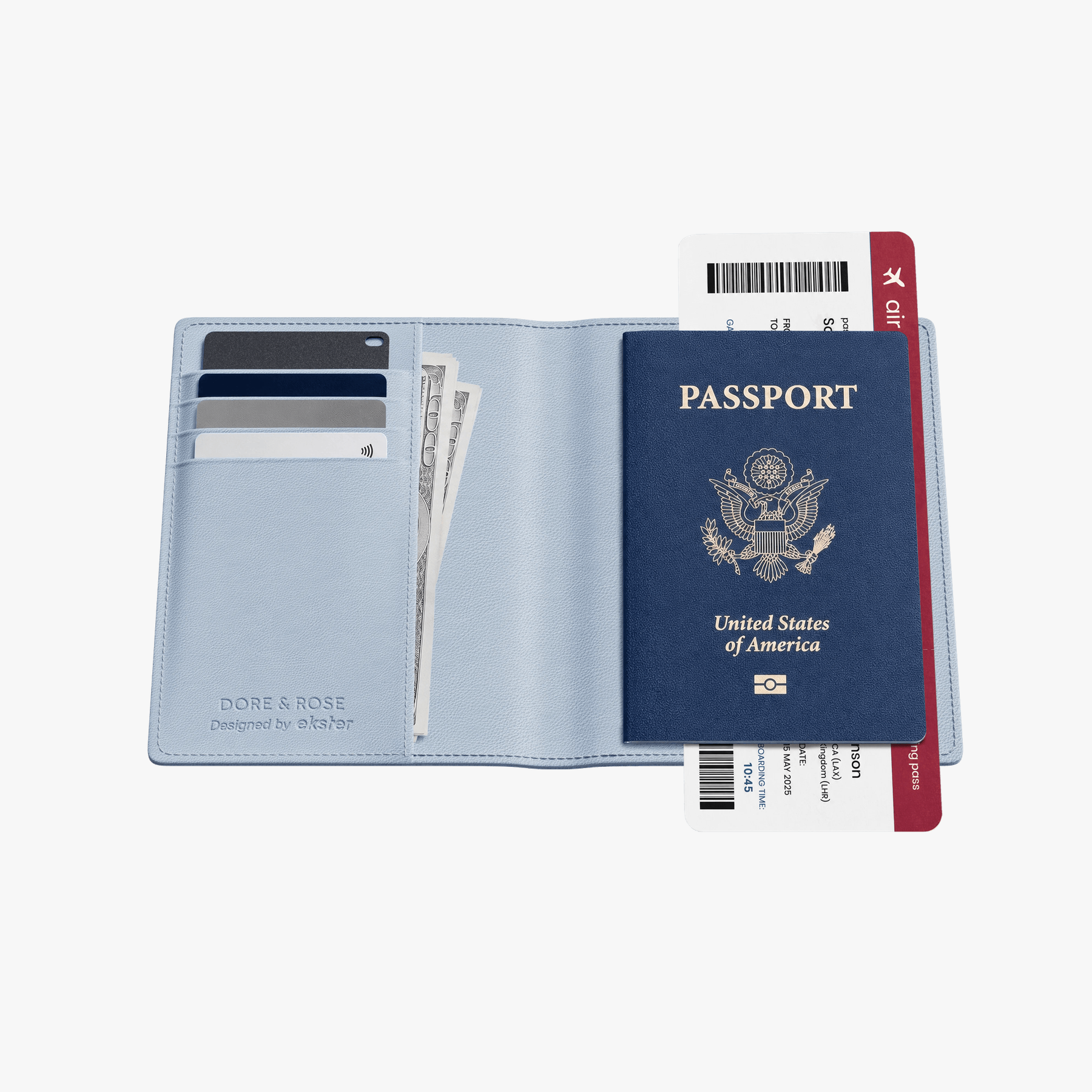 Dore &amp; Rose X Ekster - Trackable Passport Cover