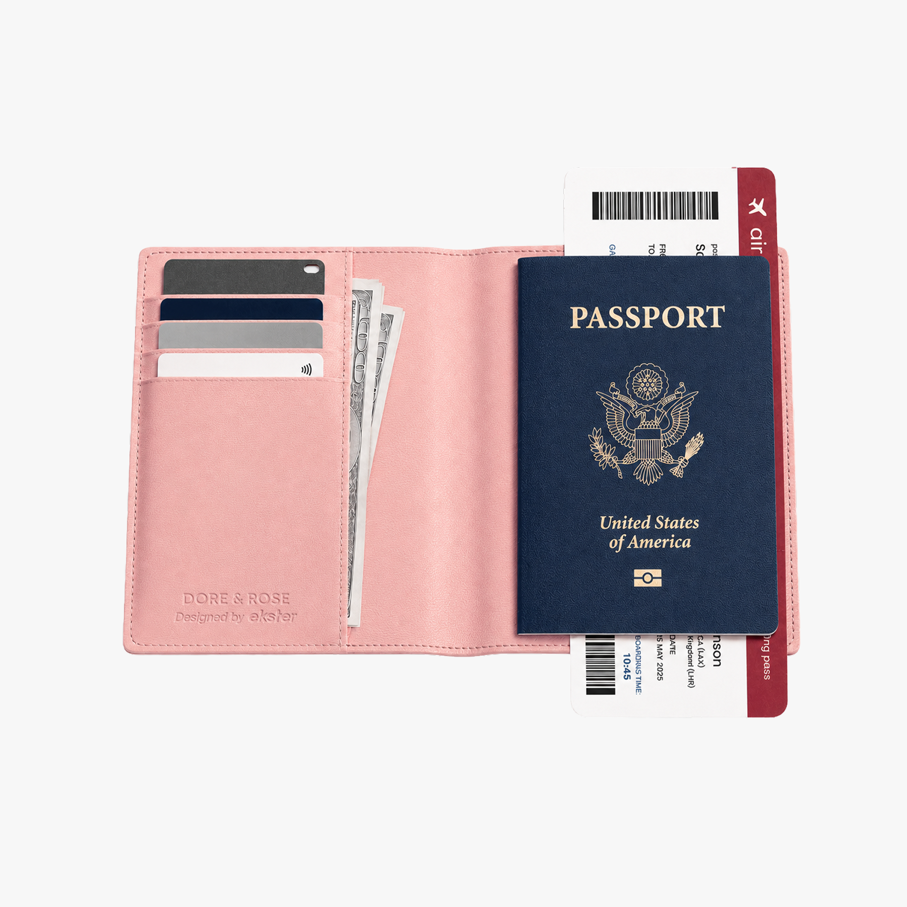 Dore &amp; Rose X Ekster - Trackable Passport Cover